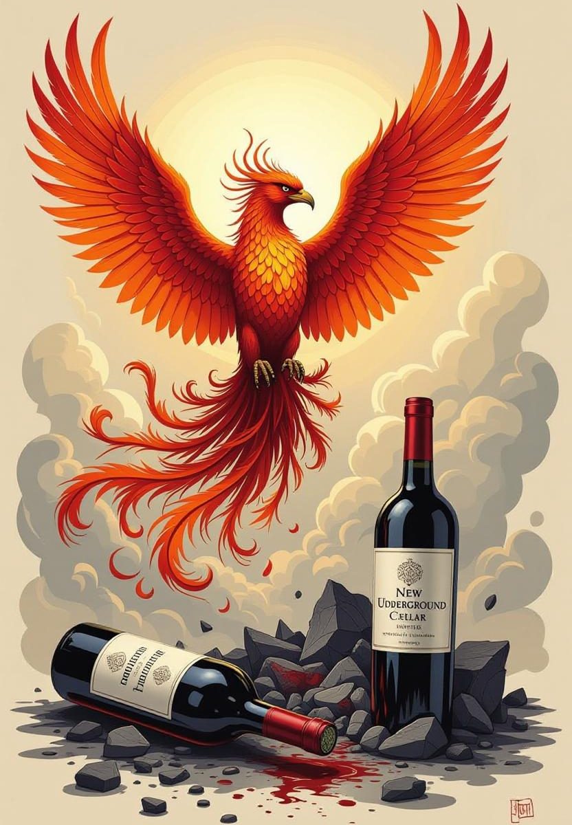 Underground Cellar back in business, like a Phoenix rising