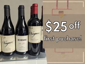 $25 off Napa Cabs coupons